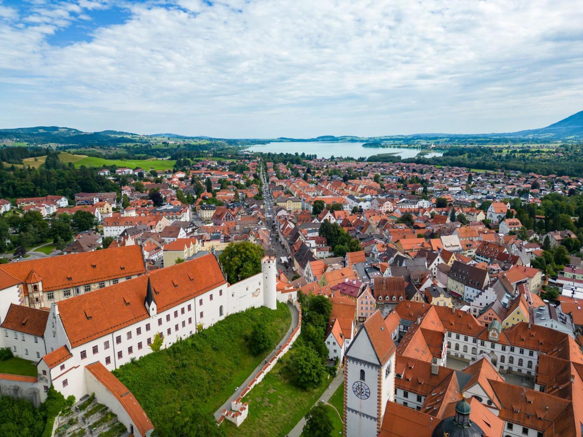 Füssen Ferienwohnung Herzstueck Im Haus Schlossblick מראה חיצוני תמונה
